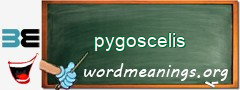 WordMeaning blackboard for pygoscelis